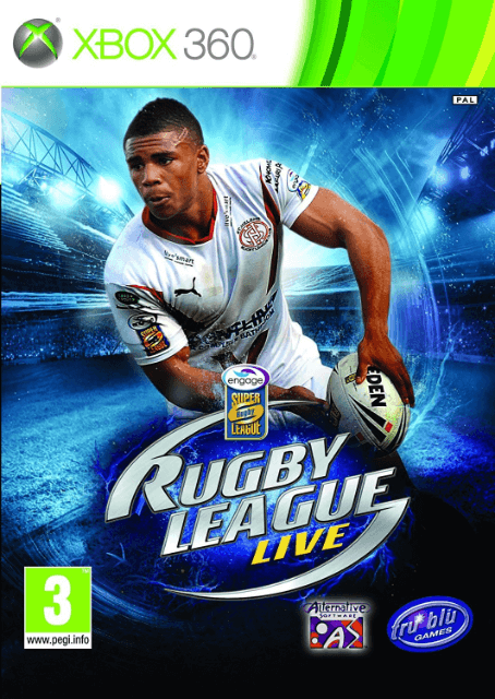 Rugby League Live box art for Xbox 360